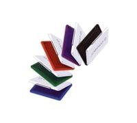 Kores - tampon encreur metallica, (l)110 x (p)70 mm, bleu sf71551