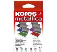 Kores tampons encreur metallica 11 x 17 cm vert sf71552 Vert G