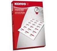 Kores Étiquette universelle 105 x 35 mm blanc G