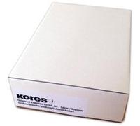Kores universal-etiketten, 105 x 48 mm, weiá, 500 blatt e10548.500 G