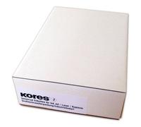 Kores Étiquettes universelles e7037.500 70 x 37 mm 500 feuilles Blanc