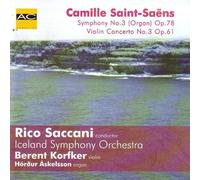 Korfker - Violin 3 & Sym 3: Saint Saens