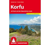 Daniela Knor – Corfou : avec Paxós, îles Diapontiennes – 36 randonnées avec traces GPS – Poche