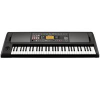 Korg - EK-50L Digital Keyboard with 61 Touch Sensitive Keys - Deluxe Model - Black