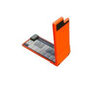 Korg nanoKEY Fold - Clavier contrôleur MIDI pliable à 25 touches avec USB-C et TRS-MIDI - Lava Orange