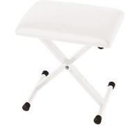 PC-110-WH - Banquette en X pour piano - Blanche