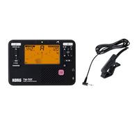 Korg TM70 Métronome et Accordeur Chromatique Combinés avec Microphone de Contact - Noir