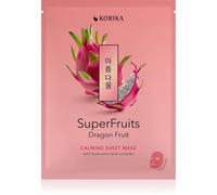 KORIKA SuperFruits Dragon Fruit - Calming Sheet Mask masque apaisant en tissu 25 g