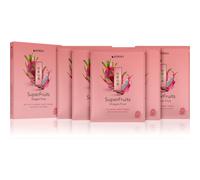 KORIKA SuperFruits Dragon Fruit - Set of 5 Calming Face Sheet Masks Coffret de masques pour le visage à prix réduit avec effets apaisants 5x25 g