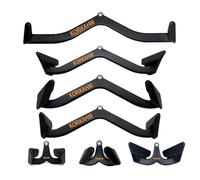 KORIKAHM Ergonomic Design LAT Pull Down Bar Grip Handle, LAT Pulldown Attachments, Strength Trainer for Athletes, Climbers & Fitness Enthusiasts (Gym Bar 7P Set)