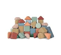 Korko Lot de 40 Blocs de Construction en liège - Silencieux, coloré, sûr et Plein d'amour pour l'environnement