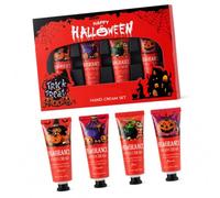 KORMESIC Coffret de crèmes pour les mains parfumées Halloween | Assortiment saisonnier parfumé avec trajet domicile-travail, présentoir sur comptoir, échange d ' automne, transport