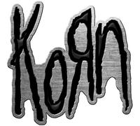 Korn Band Logo Pin Badge Size One Size