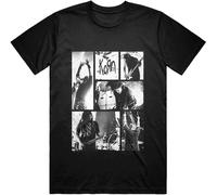 Korn Blocks Black S T-shirt