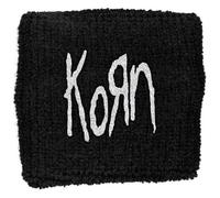 Korn - Bracelet en Tissu (Taille Unique) (Noir)