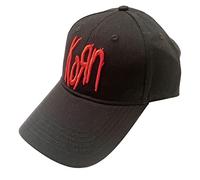 KORN Casquette De Baseball Band Logo Nouveau Officiel Noir Unisex Strapback Size One Size