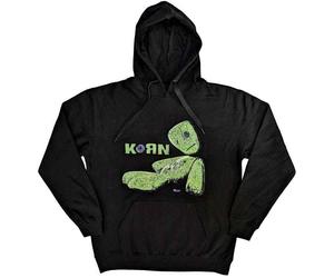 Korn Issues Tracklist Back Print) Black XL Hoodie
