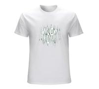 Korn Matrix Con Licencia Camiseta Hombre Men's Tee T-Shirt White L