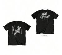 Korn | Official Band T-Shirt | Still A ..... (Back Print) - 24-Hour Fast Shipping! Prepare to plunge into the depths of nu-metal mayhem with our Official Korn Band T-Shirt.CottonSoft-style finishShort