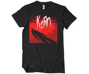 KORN Officiellement sous Licence Shadow Hommes T-Shirt (Noir), Large