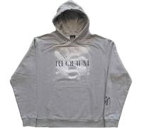 KORN Sweat-Shirt À Capuche Requiem Band Logo Nouveau Officiel Homme Gris Size L