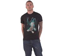 Korn T Shirt Sos Doll Band Logo Nouveau Officiel Homme Noir Size Small