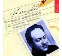 Korngold: Lieder des Abshieds, etc / Downes, Finnie [CD] NEUF
