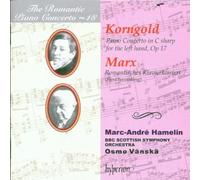 Korngold, Marx - Romantic Piano Concerto, Vol. 18- Korngold: Piano Concerto / Marx: Romantisches Klavierkonzert Import Edition by Korngold, Marx (1998) Audio CD