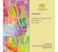 Korngold / Shaham,Gi - Korngold: Symphony / Violin Concerto / Film Music [New CD