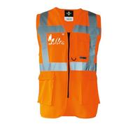 Korntex Gilet de sécurité Multifonction avec Poches XXL