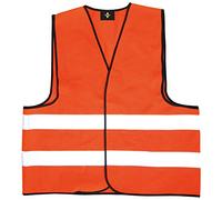 Korntex Gilet de sécurité Standard, avec Ourlet Noir