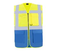Korntex Korntex Gilet de sécurité Hamburg jaune/bleu T. XL Quantité:1