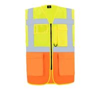 Korntex Korntex Gilet de sécurité Hamburg jaune/orange T. XL Quantité:1
