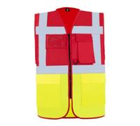 Korntex Korntex Veste de sécurité Hambourg rouge/jaune T. XL Quantité:1
