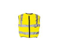 Korntex KXMOTOGXL Gilet de Moto Haute visibilité Jaune XL