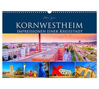 Kornwestheim - Impressions d'un chef-lieu d'arrondissement, Version française (Calendrier mural 2026 DIN A3 portrait), Calendrier CALVENDO mensuel