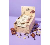 KoRo - Barre Crue Au Cassis 20 x 50 g - Goût fruité - Aux cassis et amandes - Vegan et sans gluten