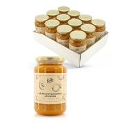 KoRo - Bio Fruchtaufstrich Aprikose 12 x 460 g - Mit 75 % Frucht - Bio-Qualität - Fruchtig-süßer Geschmack