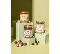 KoRo - Bio Nussmus Trio Classic | 3 x 250 g - Abwechslungsreich - Mandel-, Haselnuss- und Erdnussmus - Probiergrößen