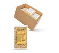 KoRo - Cacahuètes grillées au sel et à l'huile 10 x 1 kg - Snack croquant pour l'apéritif - Idéal pour les plats sucrés et salés - Format économique
