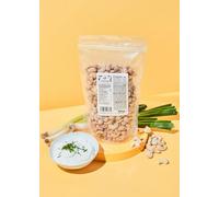 KoRo - Cashewkerne mit Sour Cream and Onion Gewürz 500 g - Protein- und Ballaststoffquelle - Knackige Knabberei - Intensive Würzung