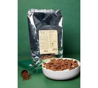 KoRo - Céréales fourrées double chocolat bio à de cacao 500 g - Céréales croquantes vegan - Source de fibres - Comme petit-déjeuner, garniture ou collation