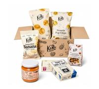 KoRo - Coffret Snacks & Jeux | Édition limitée - 6 snacks variés - Avec le jeu « That’s not a hat » de Ravensburger
