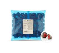 KoRo - Fraises lyophilisées au chocolat noir 1 kg - Des fraises délicieusement sucrées enrobées de chocolat noir en toute saison