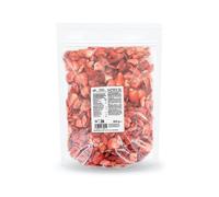 KoRo Fraises Lyophilisées en Tranches 350 g - Fruits Lyophilisés en Douceur, 100 % Naturelles, Sans Sucre ni Additifs, Snack Croquant & Topping Gourmand