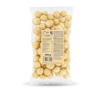 KoRo - Framboises lyophilisées enrobées de chocolat blanc - 500 g