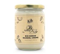 KoRo - Pâte à tartiner à la noix de coco et amandes bio 500 g - Note de vanille - Source de fibres vegan et sans lactose - Utilisation polyvalente