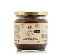 KoRo - Pâte à tartiner au cacao - noisettes crunchy bio 400 g