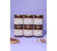 KoRo - Pâte à tartiner au cacao - noisettes crunchy bio 6 x 400 g