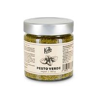 KoRo - Pesto Verde Vegan 180 g - Préparation rapide - Avec du basilic frais et du tofu - Sans parmesan - Préparation rapide - Disponible aussi en pack de 6